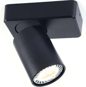 Σποτ Μονόφωτο Aca Elitis RA301S12BK Black