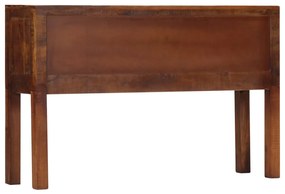 vidaXL Κονσόλα 118 x 30 x 75 εκ. από Μασίφ Ξύλο Μάνγκο