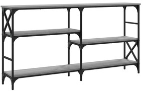 vidaXL Τραπέζι Κονσόλα Γκρι Sonoma 150 x 29 x 76,5 εκ. Επεξεργ. Ξύλο