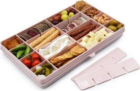 Φαγητοδοχείο Με Χωρίσματα Melii Box XL Pink 19100