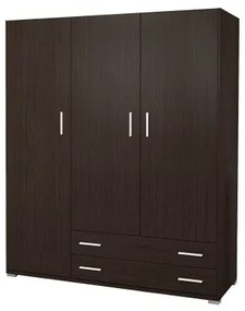 Intrahome Ντουλάπα τρίφυλλη σε βέγγε χρώμα 110x50x180 Intrahomesa-00652510
