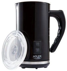 Συσκευή για Αφρόγαλα Adler AD 4478, 500W, 240 ml, Αντικολλητική επίστρωση, Προστασία STRIX, Μαύρο