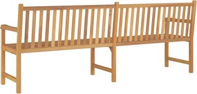 vidaXL Παγκάκι Κήπου 228 εκ. από Μασίφ Ξύλο Teak