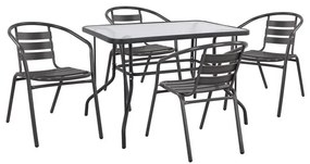 Intrahome ΣΕΤ 5ΤΜΧ ΜΕ ΤΡΑΠΕΖΙ NCASABLANCAIRPIECASABLANCALTCASABLANCAIERMCASABLANCARICASABLANCALTCASABLANCAIZKUCASABLANCALCASABLANCA_LUMPURURG 110Χ60Χ71Υ & ΠΟΛΥΘΡΟΝΕΣ PIVRY-SUR-SEINEIS ΓΚΡΙ ΧΡΩΜΑ intraho-0008354
