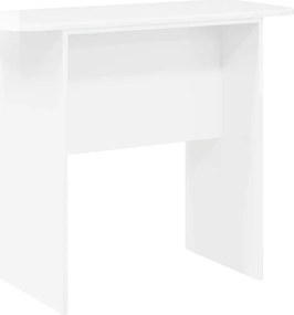 vidaXL Τραπέζι κονσόλας Υψηλής γυαλάδας λευκό 93 x 40 x 75 εκ