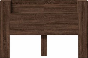 vidaXL Κεφαλάρι Καφέ δρυς 160 x 16,5 x 103,5 cm Επεξεργασμένο ξύλο