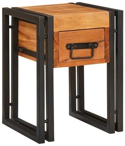 vidaXL Βοηθητικό τραπεζάκι με συρτάρι Άλλο 30 x 30 x 40 cm