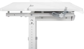 BRATECK παιδικό γραφείο E603, ρυθμιζόμενο, 100x60x54~76cm, λευκό