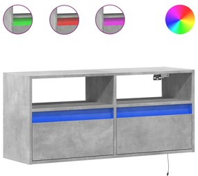 ΈΠΙΠΛΟ ΤΗΛΕΟΡΑΣΗΣ ΜΕ LED ΓΚΡΙ ΣΚΥΡΟΔΕΜΑΤΟΣ 100X31X45 ΕΚ. 852337