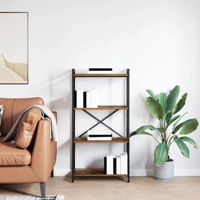 vidaXL Βιβλιοθήκη Παλαιό ξύλο 60 x 30 x 118 εκ Επεξεργασμένο ξύλο