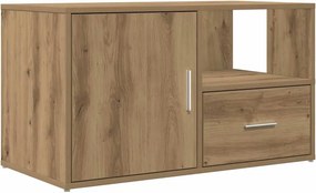 vidaXL Ντουλάπι Γωνιακό Αρτισιανή Δρυς 200x40x45 εκ. από Επεξ. Ξύλο