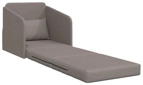 vidaXL Κρεβάτι καναπές Taupe 65 x 80 x 83 εκ. ύφασμα