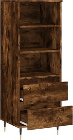 vidaXL Ντουλάπι Καπνιστή Δρυς 40x36x110 εκ. από Επεξεργασμένο Ξύλο