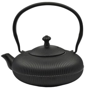 Τσαγιέρα Μαντεμένια Με Φίλτρο 832217 800ml Black Ankor Cast Iron