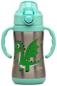Kiokids Παγούρι Θερμός με Λαβές Dragon 280ml. 6+Μ