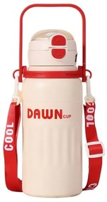 Φορητό παγούρι-θερμός - 800ml - 312581 - Red/Beige