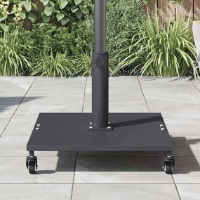 vidaXL Βάση ομπρέλας Σκούρο Γκρι 45 x 45 x 31,5 εκ.