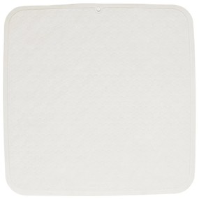 Αντιολισθητικό Ταπέτο Ντουζιέρας Rubber 52x52cm Sealskin Rubelle White 313002610