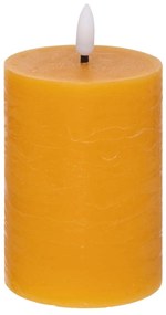 Διακοσμητικό Φωτιστικό Κερί Led (Φ7x13) A-S Molia Jaune 200665D