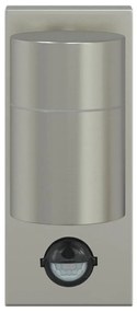 vidaXL Εξωτερικά Φωτιστικά Τοίχου 2 pcs Ασημί 6.5 x 10.5 x 16 εκ.