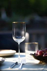 Wine Glass Set (4 Pieces) Adore 410 Gold
Transparent