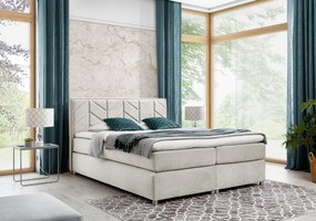 Επενδυμένο κρεβάτι Jodla-Mpez-180 x 200