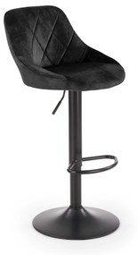 H101 bar stool black DIOMMI V-CH-H/101-CZARNY DIOMMI-60-20761