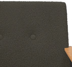 vidaXL Πολυθρόνα Σκούρο Γκρι 59 x 75 x 78 εκ