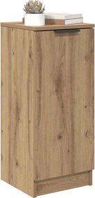 vidaXL Πλαϊνό γραφείο Artisan Oak 30 x 30 x 70 εκ. Επεξεργασμένο ξύλο