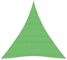 Πανί Σκίασης Ανοιχτό Πράσινο 3 x 4 x 4 μ. από HDPE 160 γρ./μ²
