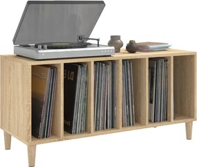 vidaXL Έπιπλο Δίσκων Sonoma Δρυς 100x38x48 εκ. από Επεξεργασμένο Ξύλο