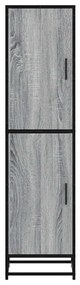 HIGHBOARD GREY SONOMA ΚΑΤΑΣΚΕΥΑΣΜΕΝΟ ΞΥΛΟ ΚΑΙ ΜΕΤΑΛΛΟ 849057