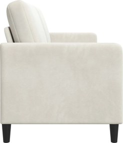 vidaXL Καναπές με Αποθήκευση Κρεμ 172 x 78 x 87 εκ Πολυεστέρας