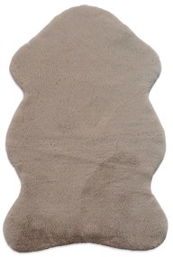 Γούνινο Χαλί Διαδρόμου (80x120) New Plan Softy TD52 Taupe