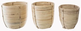 Κασπώ (Σετ 3τμχ) A-S Rattan 168661