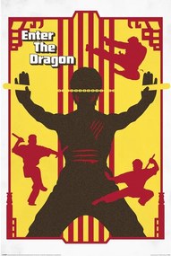 Αφίσα Bruce Lee - Enter the Dragon, (61 x 91.5 cm)