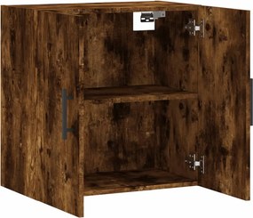 vidaXL Ντουλάπι Τοίχου Καπνιστή Δρυς 60x31x60 εκ. Επεξεργασμένο Ξύλο