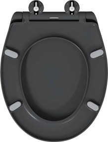 vidaXL Λεκάνη Ανθρακί 47 x 37 x 4 εκ Δυροπλάστ