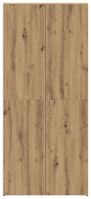 vidaXL Ντουλάπι Παπουτσιών Artisan Oak 80x35,5x180 εκ Επεξεργασμένο Ξύλο