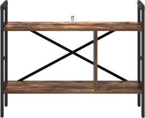 vidaXL Ράφι Βιβλίων Καπνιστό Δρύς 75 x 30 x 58,5 εκ.