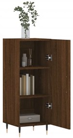vidaXL Ντουλάπι Καφέ Δρυς 34,5 x 34 x 90 εκ. Επεξεργασμένο Ξύλο