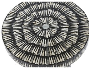 Βοηθητικό Τραπέζι Home ESPRIT Μαύρο Χρυσό 40 x 40 x 48 cm