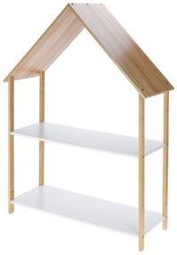 Ραφιέρα Σχέδιο Σπίτι με 2 ράφια 80x30x108cm