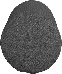 vidaXL Μαξιλάρια Στήριγμα 2 pcs Σκούρο Γκρι Ø 15 x 40 εκ