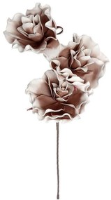 Λουλούδι LOL1495K6 79cm White-Brown Espiel Polyethylene