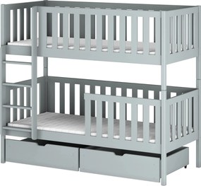 MICHALINA 90x190 grey bunk bed Lano Furniture
