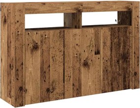 vidaXL Πλαϊνό γραφείο Παλιό ξύλο 116 x 30 x 75 εκ. Επεξεργασμένο Ξύλο