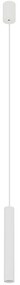 Φωτιστικό Οροφής Fourty M 10770 5.5x130cm 10W 1xGU10 White Nowodvorski