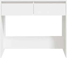 vidaXL Τραπέζι Κονσόλα Λευκό 89x41x76,5 εκ. από Επεξεργασμένο Ξύλο