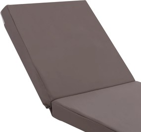 ΜΑΞΙΛΑΡΙ ΞΑΠΛΩΣΤΡΑΣ POLYESTER SIFNOS ΓΚΡΙ HM11235.10P 190x70x11 εκ.